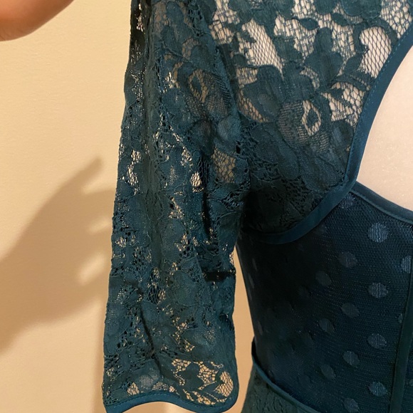 BCBGMaxAzria Julya Cocktail Lace Dress Cutout - Picture 8 of 10